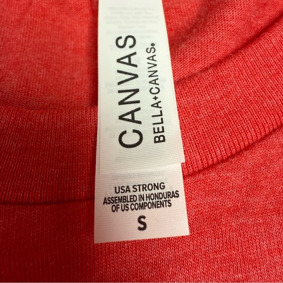 Bella. Canvas size small NWOT Christmas Morning Squad Red T-Shirt - Picture 3 of 5